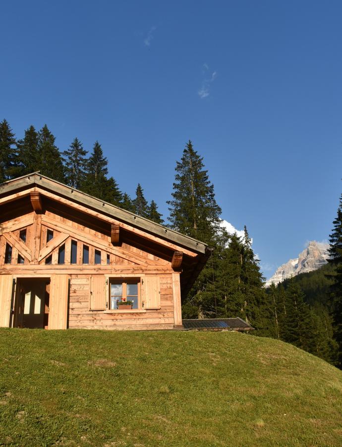 Chalet Brenta Dolomites Madonna Exterior foto